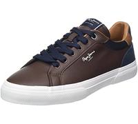 Pepe Jeans Herren KENTON COURT Sneaker, Brown (Brown), 46 EU