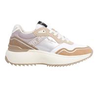 Pepe Jeans Kimi Glam Leder Turnschuhe weiß, beige