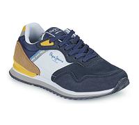 Pepe Jeans London Life Kinder Sneaker marineblau/gelb/weiß - 32