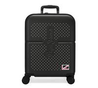 Pepe Jeans Laila Kabinentrolley, schwarz, 40 x 55 x 20 cm, starr, ABS-Verschluss, integriert, TSA-Verschluss, 37 l, 2,74 kg, 4 Räder, ausziehbar, Handgepäck