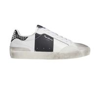 Pepe Jeans Lane Glam Leder Sneakers weiß