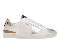 Pepe Jeans Lane Sweet Leder Sneakers weiß, rosa