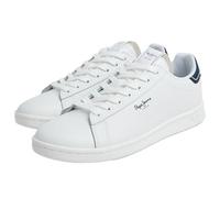 Pepe Jeans Leder Turnschuhe Jugador Básico M Weiss