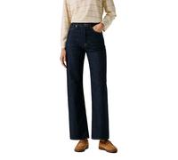 Straight-Jeans PEPE JEANS "straight leg jeans STRAIGHT JEANS UHW LEXA", Damen, Gr. 29, Länge 30, blau (polished schwarz indigo), 99% Baumwolle, 1% Elasthan, Jeans Straight-Jeans (85379664-29) polished
