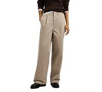 Funktionshose PEPE JEANS "Hose LINDSEY", Damen, Gr. S, beige (stone beige), 98% Baumwolle, 2% Elasthan, Hosen Funktionshose (86639504-S) stone beige