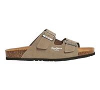 Pepe Jeans London Bio Suede M Herren Regular Fit Anatomische Sandalen, Blue Wash