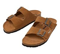 Pepe Jeans Herren Bio M Suede 23 Sandals, Dark Stone, 44 EU