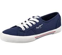 Pepe Jeans London Damen Brady Basic W Sneaker, Blue (Navy), 36 EU