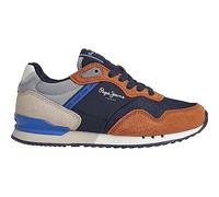 Pepe Jeans London Forest B Sneaker für Jungen, Braun Cognac, 36 2/3 EU