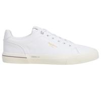 Pepe Jeans London Kenton One M Herren Regular Fit Ledersneaker, Blaues Waschen