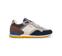 Pepe Jeans London Link M Herren-Sneaker, Blau (Marine), Größe 39, Blau/Marineblau, 6 UK