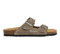 Pepe Jeans London Oban Suede W Damen Regular Fit Anatomische Sandalen, Blue Wash
