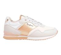 Pepe Jeans Damen London Shine W Sneak, Braun, Sandbeige, 42 EU