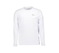 Pepe Jeans Longsleeve Herren Slim Fit Langarm Rundhals Baumwolle weiß, S