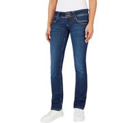 Pepe Jeans Low-Rise Slim FIT Jeans - Venus, Blue (Denim-xw5), 33W / 32L