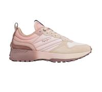 Pepe Jeans Lucky Flag Leder Sneakers rosa