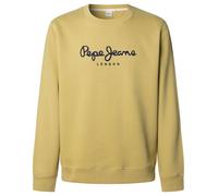 Pepe Jeans Macbeth Plain Crew Sweatshirt für Herren, Gelb (Cast Yellow), XL, Gelb (Cast Yellow), XL