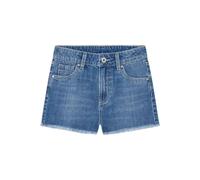 Pepe Jeans Mädchen A-Line Short Hw Jr Shorts, Blau (Denim-HR9), 16 Jahre