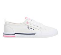 Pepe Jeans Brady Top Kinder Sneaker weiß/rosa/blau - 34