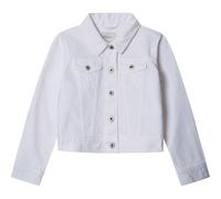 Pepe Jeans Mädchen Cropped Jacket Jr Jacke, Weiß (Denim-TC0), 12 Jahre