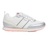 Pepe Jeans Mädchen Dublin Mistral G Sneak, Grau/silberfarben