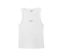 Pepe Jeans Mädchen Giselle T-Shirt, Weiß (Weiß), 6 Jahre