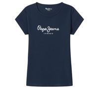 Pepe Jeans Mädchen Hana Glitter N T-Shirt, Blau (Hellblau), 12 Jahre