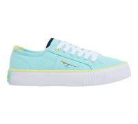 Pepe Jeans Mädchen Ottis Basic G Sneaker, Blau (Pearl Blue), 7