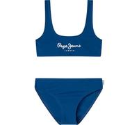 Pepe Jeans Mädchen Pepe Sc Bikini-Set, Blau (Königsblau), 12 Jahre