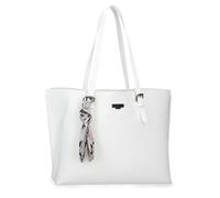 Pepe Jeans Margaret Einkaufstasche, 39,6 cm, Weiß, 38 x 27,5 x 11 cm, Polyester und PU, 11,5 l, von Joumma Bags