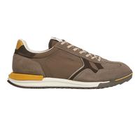 Trainingsschuh PEPE JEANS "trainers MARVIN MATCH M", Herren, Gr. 41, braun (schwarz stone beige), 50% Polyamid, 40% COW SUEDE, 10% Polyurethan, Schuhe (40297829-41) schwarz stone beige