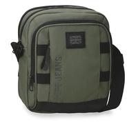 Pepe Jeans Matlock Große Umhängetasche grün 22 x 27 x 10 cm Kunstleder und Polyester by Joumma Bags