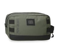 Pepe Jeans Matlock Nececer, anpassbar, Grün, 26 x 16 x 12 cm, Kunstleder und Polyester von Joumma Bags