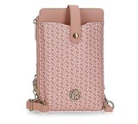 Pepe Jeans Megan Kleine Umhängetasche Rosa 9,5 x 16,5 cm Kunstleder, Rosa, Talla única, Kleine Umhängetasche