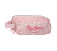 Pepe Jeans MIA Etui Rosa Claro 22x10x11 cm Polyester von Joumma Bags