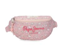 Pepe Jeans MIA Hellrosa Gürteltasche 34x13x7 cm Polyester von Joumma Bags