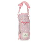 Pepe Jeans MIA Schultertaschen Hellrosa 8x22,5x8 cm Polyester von Joumma Bags