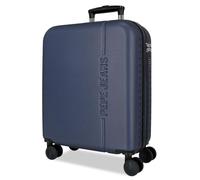 Pepe Jeans Montana Blauer Kabinenkoffer 40x55x20 cm Starrer ABS-integrierter TSA-Verschluss 37 L 3 kg Handgepäck
