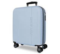 Pepe Jeans Montana Kabinenkoffer Blau 40x55x20 cm Starrer ABS-integrierter TSA-Verschluss 37 L 3 kg Ausziehbares Handgepäck