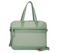 Pepe Jeans Morgan Laptoptasche 39,6 cm (15,6 Zoll), Grün, 41 x 30 x 14 cm, Polyester mit Kunstlederdetails von Joumma Bags, grün, Talla única, Laptoptasche