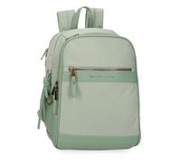 Pepe jeans Morgan Rucksack für Laptop, 33,8 cm (13,3 Zoll), Grün, 25 x 37 x 10 cm, recyceltes Polyester, 9,25 l, von Joumma Bags, grün, Talla única, Laptop-Rucksack
