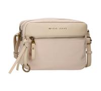 Pepe Jeans Morgan Umhängetasche mit Zwei Fächern, Beige, 24 x 16 x 9 cm, Polyester mit Details aus Kunstleder von Joumma Bags, Beige, Talla única, Umhängetasche mit Zwei Fächern