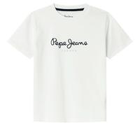 Pepe Jeans Jungen New Art T-Shirt, Weiß (Weiß), 12 Jahre