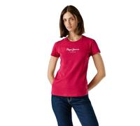 Pepe Jeans T-Shirt New Virgina Kurzarm Rot Damen XS