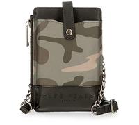 Pepe Jeans Nicole Umhängetasche Handytasche Mehrfarbig 9,5 x 16,5 cm Polyester und PU, bunt, Umhängetasche für Mobiltelefon