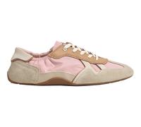 Trainingsschuh PEPE JEANS "trainers NOA DANCE W", Damen, Gr. 36, rosa (washed rose pink), 45%Polyester, 35% Rindsvelours, 15% Polyuerethane, 5% Spaltleder, Schuhe (19832139-36) washed rose pink