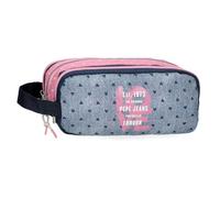 Pepe Jeans Noni Denim Schulrucksack mit Trolley, Mehrfarbig, 31 x 42 x 17,5 cm, Polyester, 22,79 l von Joumma Bags, bunt, Schulrucksack mit Trolley