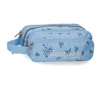 Pepe Jeans Olivia Estuche Blau Claro 22x10x11 cm Polyester 2, 42L von Joumma Bags