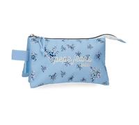 Pepe Jeans Olivia Estuche Triple Blue Claro 22x12x5 cm Polyester 1, 32L von Joumma Bags