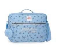 Pepe Jeans Olivia Geldbörse für den außerschulischen Unterricht, 38 x 28 x 6 cm, Polyester, 6.38L von Joumma Bags, hellblau
